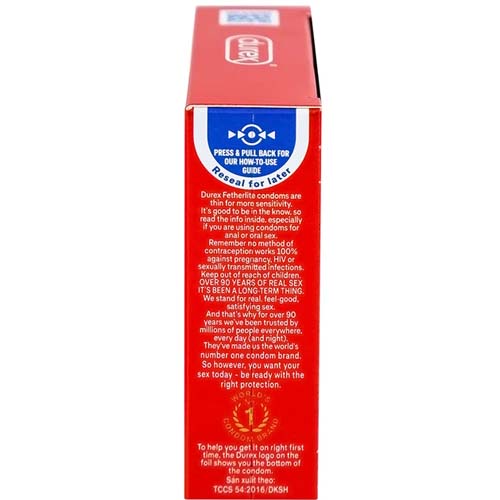 Bao cao su Durex Fetherlite (Hộp 3 cái) - Ảnh 6