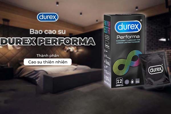 Sản phẩm được làm 100% từ bao cao su thiên nhiên