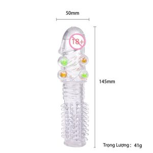 Bao cao su đôn dên 8 bi khủng