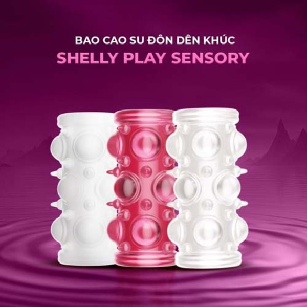 Bao cao su đôn dên khúc Shelly Play Sensory