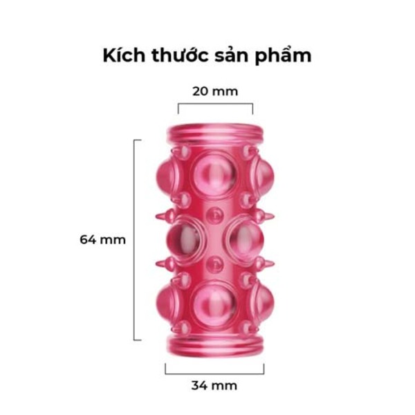 Kích thước của bao cao su đôn dên khúc Shelly Play Sensory
