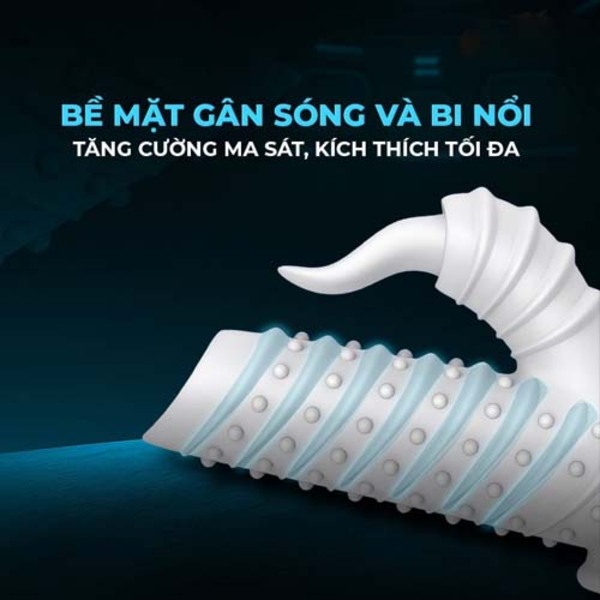 Bề mặt gân sóng và bi nổi kích thích khoái cảm