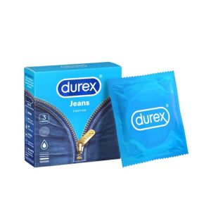 Bao cao su Durex Jeans (Hộp 3 cái)