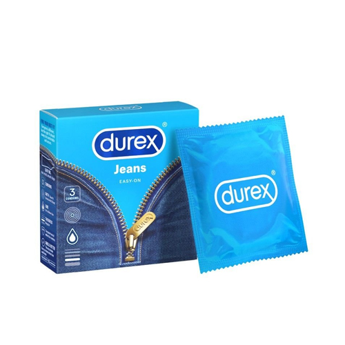 Bao cao su Durex Jeans (Hộp 3 cái)