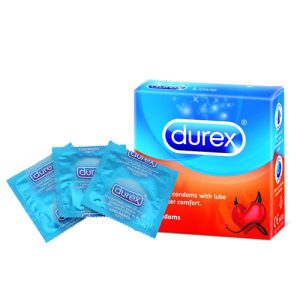 Bao cao su Durex Love (Hộp 3 chiếc)