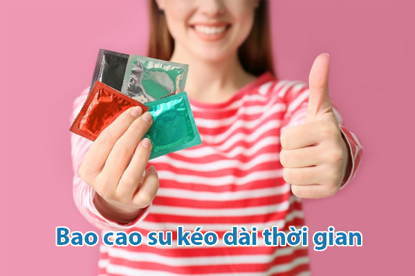 Bao cao su kéo dài thời gian rất được ưa chuộng hiện nay Bao cao su kéo dài thời gian rất được ưa chuộng hiện nay