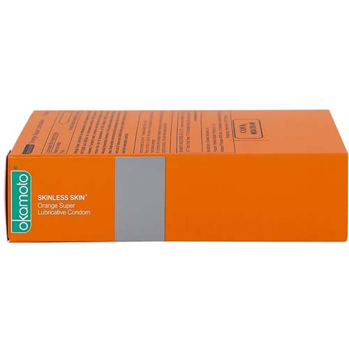 Bao cao su Okamoto Skinless Skin Orange (Hộp 10 cái) - Ảnh 4