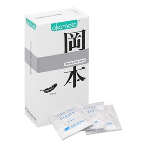 Bao cao su Okamoto Skinless Skin Purity (Hộp 10 cái)