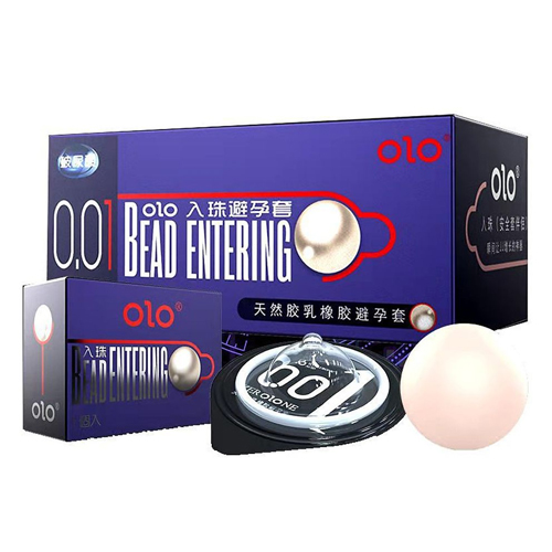 Bao cao su Olo Bead Entering (Hộp 10 chiếc)