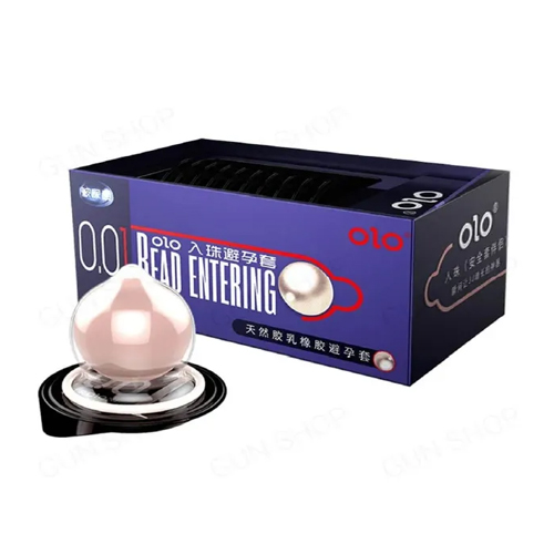 Bao cao su Olo Bead Entering (Hộp 10 chiếc)