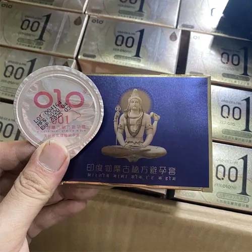 Bao cao su Olo 0.01 xanh kéo dài thời gian (Hộp 10 chiếc) - Ảnh 6