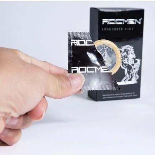 Bao cao su Rocmen đen (Hộp 12 chiếc) - Ảnh 5