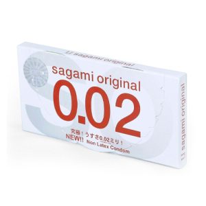Bao cao su Sagami Original 0.02 (Hộp 2 chiếc)