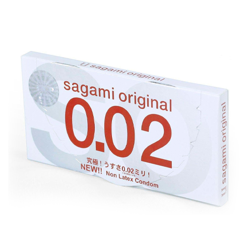 Bao cao su Sagami Original 0.02 (Hộp 2 chiếc)