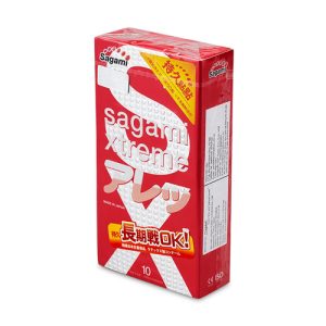Bao cao su Sagami Xtreme Feel Long (Hộp 10 chiếc)