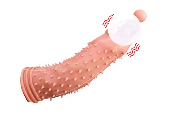 Phần đầu bao được tích hợp máy rung siêu kích thích