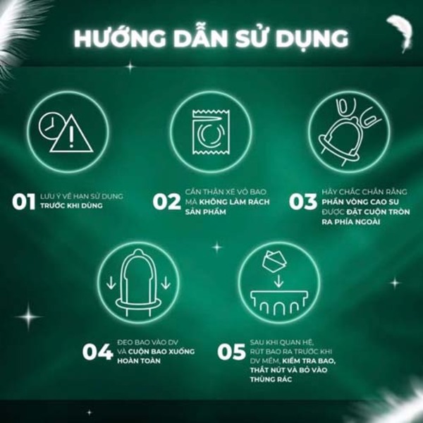 Hướng dẫn sử dụng Okamoto Skinless Skin Super Lubricative