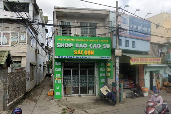Shop bao cao su Sài Gòn