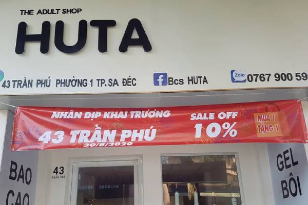 Shop bao cao su HUTA