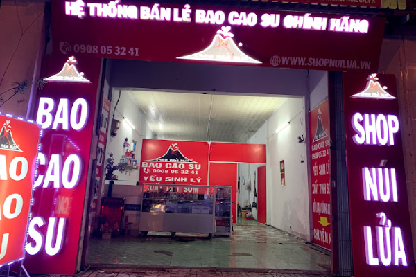 Hệ thống shop bao cao su Núi Lửa Shop Hệ thống shop bao cao su Núi Lửa Shop