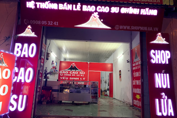 Hệ thống shop Núi Lửa hoạt động trên toàn quốc