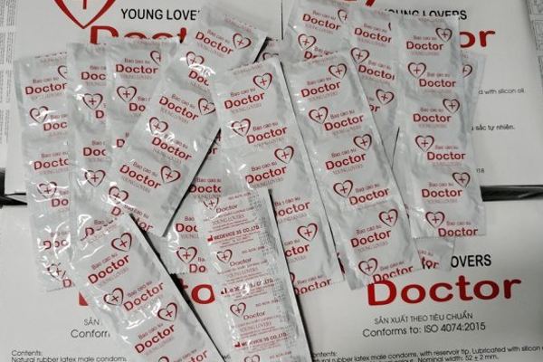 Bao cao su Doctor được sản xuất bởi Công ty Liên Doanh Medevice 3S Bao cao su Doctor được sản xuất bởi Công ty Liên Doanh Medevice 3S