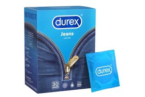 Bao cao su Durex Jean thuộc dòng Easy-on nổi tiếng của thương hiệu Durex