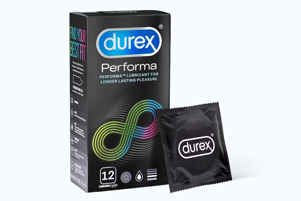 Durex Performa là dòng bao cao su giúp kéo dài thời gian quan hệ