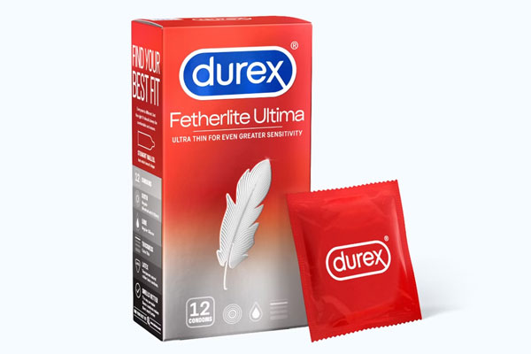 Durex Fetherlite Ultima với độ mỏng hơn tới 25% so với các loại bao thông thường Durex Fetherlite Ultima với độ mỏng hơn tới 25% so với các loại bao thông thường