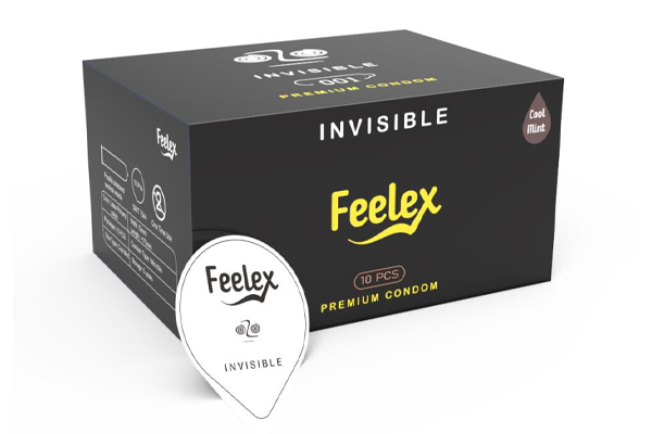 Bao cao su siêu mỏng Feelex chỉ từ 0.03 - 0.035mm Bao cao su siêu mỏng Feelex chỉ từ 0.03 - 0.035mm