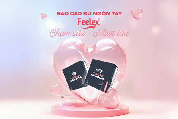 Bao cao su ngón tay Feelex được thiết kế nhỏ gọn, mỏng và tiện lợi Bao cao su ngón tay Feelex được thiết kế nhỏ gọn, mỏng và tiện lợi