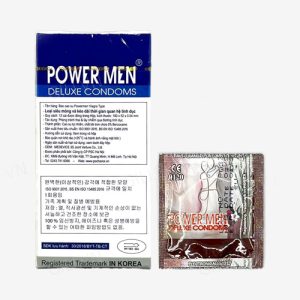 Bao cao su Power Men Deluxe (Hộp 12 chiếc)