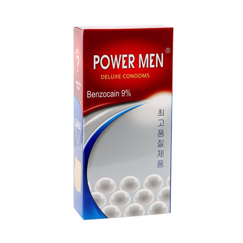 Bao cao su Powermen Ngọc Trai (Hộp 12 chiếc)