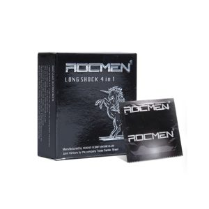 Bao cao su Rocmen Long Shock 4 in 1 (Hộp 3 chiếc)