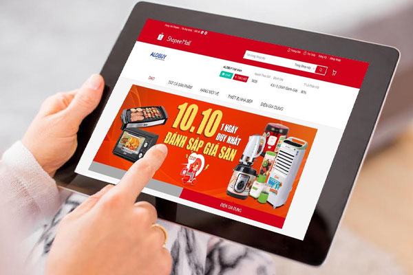 Ưu tiên lựa chọn các gian hàng có gắn mác “Shopee Mall”