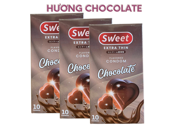 Bao cao su Sweet Chocolate mang đến trải nghiệm ngọt ngào Bao cao su Sweet Chocolate mang đến trải nghiệm ngọt ngào