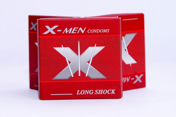 Bao cao su Xmen là sản phẩm đến từ thương hiệu Longshock – Malaysia Bao cao su Xmen là sản phẩm đến từ thương hiệu Longshock – Malaysia