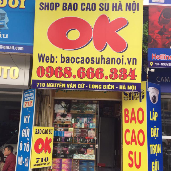 Hệ thống sexshop Bao Cao Su Hà Nội