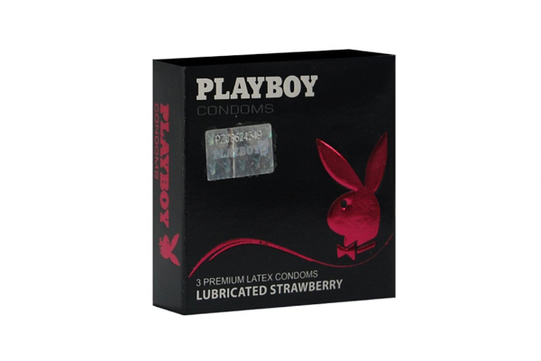 Playboy Strawberry Flavored là dòng bao cao su có hương trái cây Playboy Strawberry Flavored là dòng bao cao su có hương trái cây