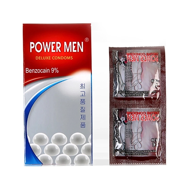 Bao cao su Power Men Deluxe Bao cao su Power Men Deluxe