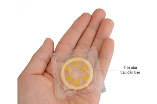 Loại bao cao su này được thiết kế với các bi nhỏ, mềm và mịn